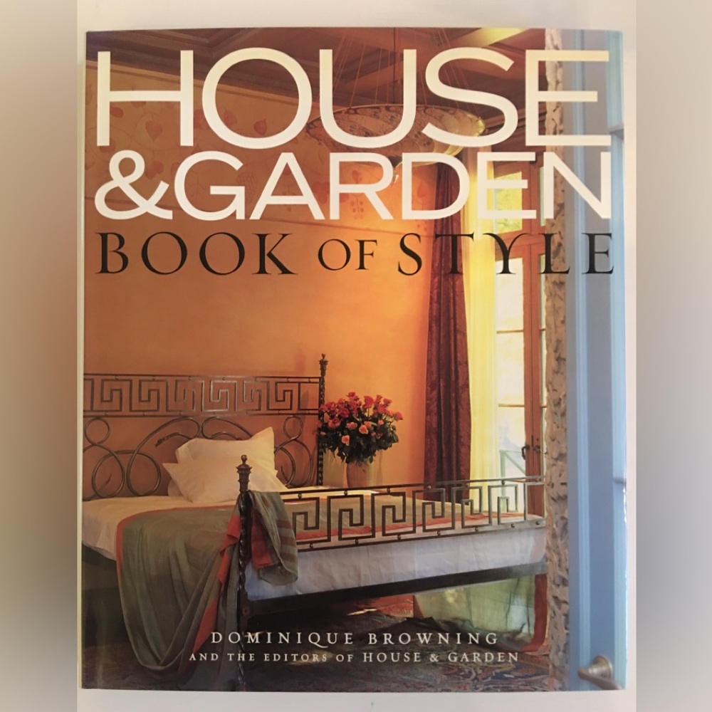 Vintage coffee table book